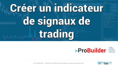 Créer un indicateur de signaux de trading