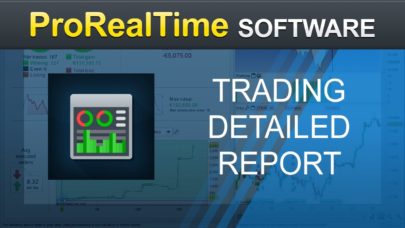 Detailed report on your trading – ProRealTime 10.3